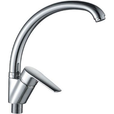 TRADE SHOP - Rubinetto Per Cucina Miscelatore Orientabile Per Lavello Monocomando Cube 87121 - (1/2)