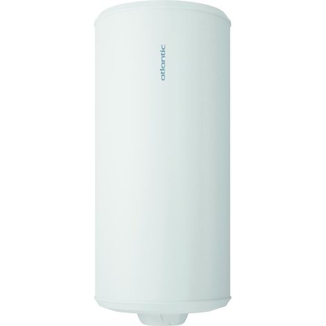 Atlantic – Chauffe-eau électrique 75L vertical mural – Résistance blindée – Classe C – Installation facile en espaces restreints (1/7)