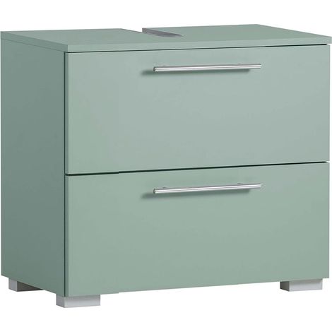 Schildmeyer Carlos - Mobile sottolavabo, materiale a base di legno, 60 cm, pistacchio (1/2)