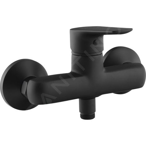Aqualine Lotta - Mitigeur de douche, noir mat LT611B (1/4)