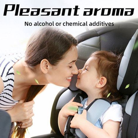 Humidificateur - Aromathérapie - Pour Voiture - Rechargeable - Projection Étoiles - 1 Pièce (1/5)