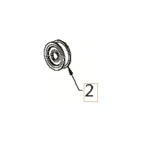 PULEGGIA 532166043 ORIGINALE HUSQVARNA