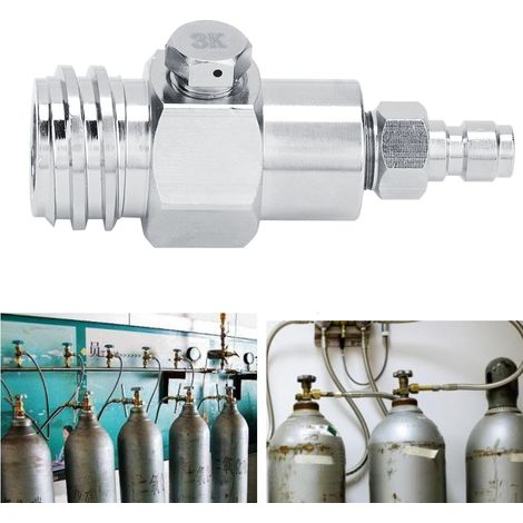 Adaptateur TR21-4 pour bouteille de CO2 externe avec disque de rupture 3K pour SodaStream/Soda Club (1/5)