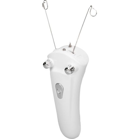 Épilateur facial à fil de coton électrique rechargeable USB avec lumière LED