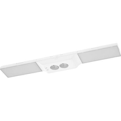 [GEBRAUCHT] B-Ware Osram LED-Unterbauleuchte Unterschrankleuchte Lampe Steckdosen weiß dimmbar USB (1/2)