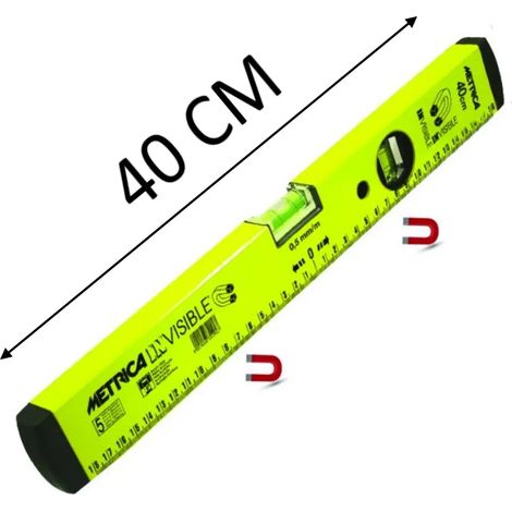LIVELLA METRICA MAGNETICA GIALLA CM.40 -PROMO- (1/2)