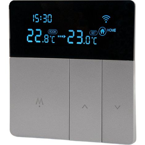 Thermostat numérique avec télécommande, régulateur de température AC 90-240V pour chauffage d'eau, sans WiFi (1/5)