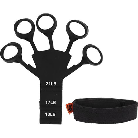 Entraîneur de Force de Prise Portable pour Doigts et Poignet, Outil de Récupération Physique et de Renforcement Musculaire (1/5)