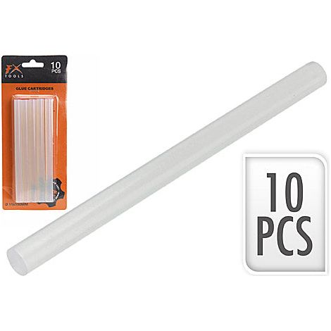 Cartucce di Colla a Caldo 10 Pezzi 11x150 mm
