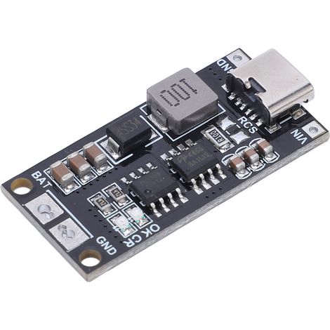 Module chargeur batterie Li-ion 3S Type C vers 12.6V contact stable carte boost 2 pièces 1A (1/5)