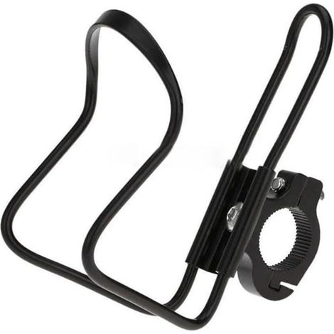 Sollbry Portavasos para motocicleta, soporte para manillar de bicicleta, portabotellas de aleación de aluminio, portavasos (1/5)