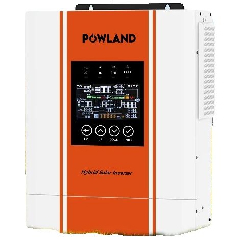 Inverter solare, 5000 VA, potenza di picco 10 kVA, tensione CA 208/220/230/240 V CA, carico MPPT, dimensioni 445x385x165 mm (1/5)