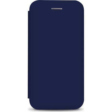 Etui folio Soft Touch pour iPhone 15 Pro - bleu (1/2)