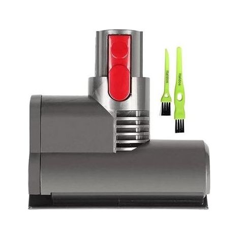 Brosse Matelas Mini Turbo Motorisée compatible pour Dyson V8 V10 V11 Brosse à Dégagement Rapide pour Canapé, Siège de Voiture, Fauteuil, élimine les Bactéries et les Allergènes (1/5)