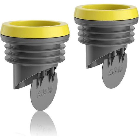 Lot de 2 joints toriques de bride de toilette avec clapet anti-retour (1/5)