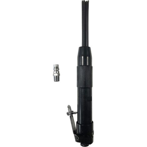 Outil de dérouillage pneumatique avec 12 aiguilles 4000 tr/min Vitesse 90 PSI pour soudeurs et amateurs de bricolage (1/5)