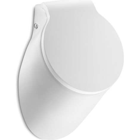 Urinario de porcelana con tapa y alimentación posterior SPUN - ROCA Opciones: Con Tapa