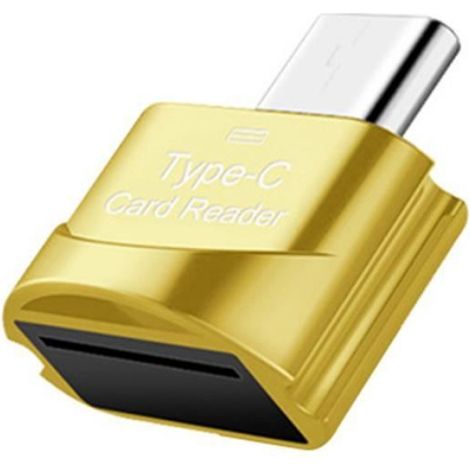 Lecteur De Carte Micro-SD - Adaptateur USB Type-C Vers TF - Pour Ordinateur Portable Et Appareils OTG - 1 Pièce