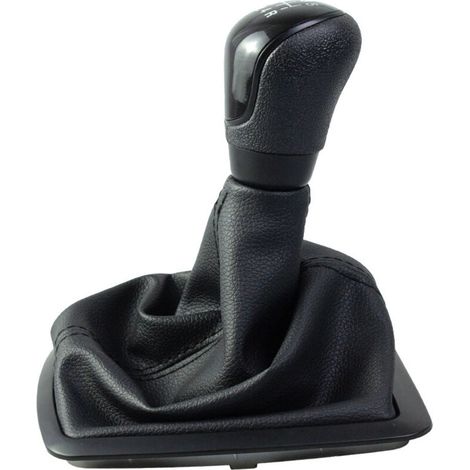 Cache-poussière pour pommeau de levier de vitesse Ford Focus, pièces détachées pour boîte de vitesses manuelle, cache-levier de vitesse, grand cadre noir spécial, 6 vitesses, un paquet. (1/4)