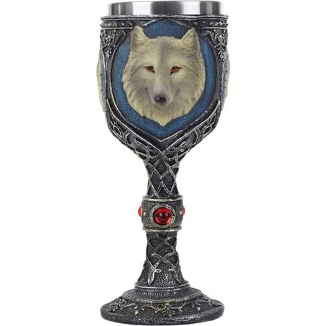 Verre À Vin - Acier Inoxydable 304 - 7,2 x 7,2 x 19,2 cm - Étanche - Usage Intérieur - 1 Pièce