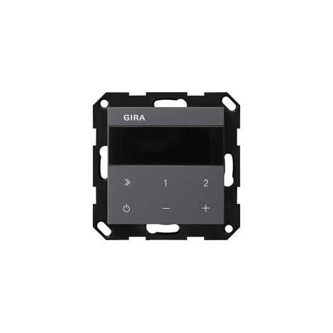 GIRA 232028 UNTERPUTZ-RADIO IP, INTERNETRADIO, ANTHRAZIT