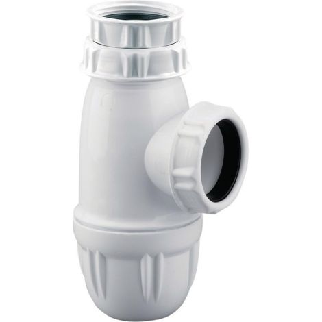 siphon lavabo réglable - diamètre 40 mm - blanc - nf - altech 61020000134 (1/2)