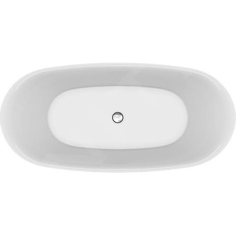 Cersanit Inverto - Baignoire en îlot, 170x80 cm, pieds inclus, blanc S301-339 (1/3)