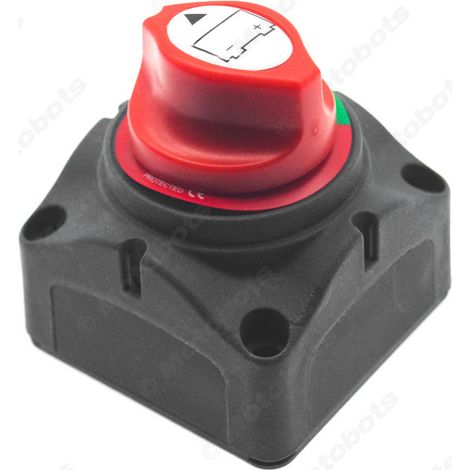 Car four-way three-position main power switch, dual battery isolation and leakage protection switch, vehicle battery power disconnect switch (1/4)