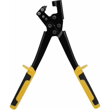 Pince à sertir à profil 0,6 mm, fabriquée en France, facile à utiliser grâce à sa poignée ergonomique. (1/4)