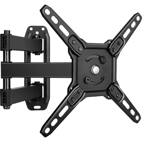 Futura Universal TV Wall Bracket Mount for 13-43 Inch TVs, Tilt, Swivel & 90 Rotation, VESA 75x75mm to 200x200mm, 20kg Max Load (1/5)