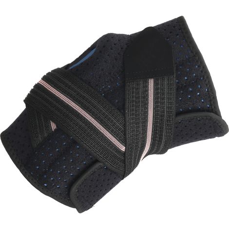 Genouillère de Compression pour Course à Pied avec Coussinet en Gel - Rose (1/5)