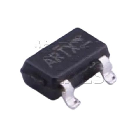 AOS AO3422 SOT-23-3L N-Kanal SMD MOSFET Chip elektronisches Bauteil 55V/2.1A, 5 Stück.