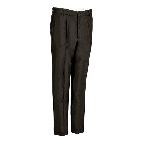 Pantalón de vestir con pinzas VALENTO KENT 52 Negro