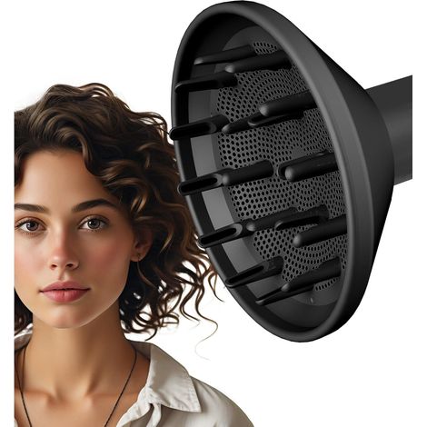 Geeignet für Shark Flexstyle Lockenstab-Aufsatzdüsen – Lockenstab-Diffusor (1/2)