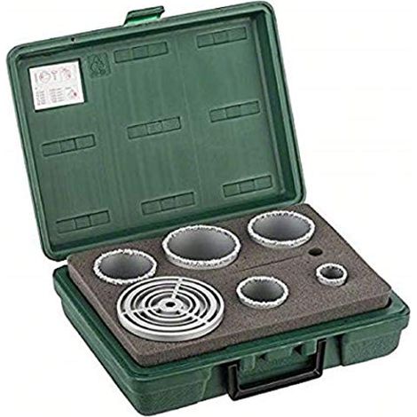 BOSCH - SET 5 PEZZI SEGHE A TAZZA IN TC (1/4)