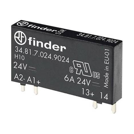 Finder Relè a semiconduttore 34.81.7.060.9024 Tens.comm.max: 33 V/DC Commutazione immediata 1 pz. (1/4)