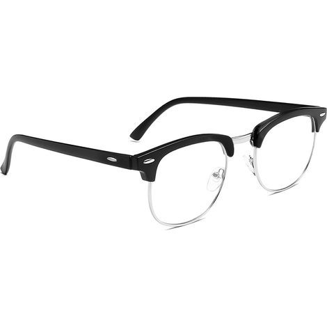 Blaulichtfilterbrille, Gaming-Brille für Damen und Herren, transparent, augenschonend, UV400-Filter, ultraleichte Blaulichtfilterbrille für PC, Videospiele, Tablet und zum Lesen (1/5)