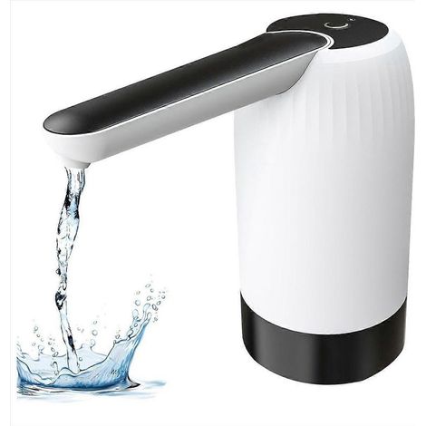 Distributeur d'eau à pompe pour bonbonnes de 5 gallons - avec chargement USB, électrique (1/5)