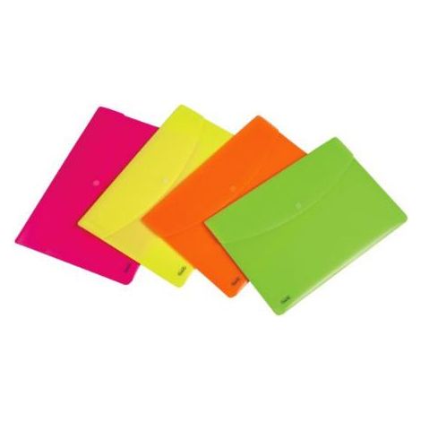 Favorit 400116127 fichier Polypropylène (PP) Fuchsia, Vert, Orange, Jaune A4
