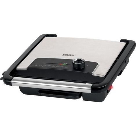 Sencor SBG 3710SS grill électrique noir et argenté (1/5)