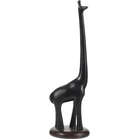Porte-serviettes et mouchoirs de table en forme girafe, matériau robuste fabriqué à la main, (1/5)