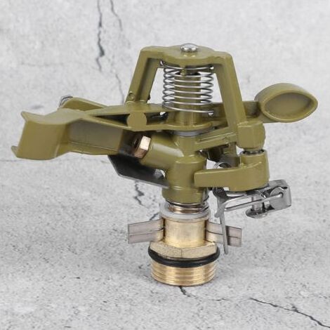 Buse arrosage rotative 360° filetage mâle G3/4", pour irrigation jardin pelouse, grande couverture (1/5)