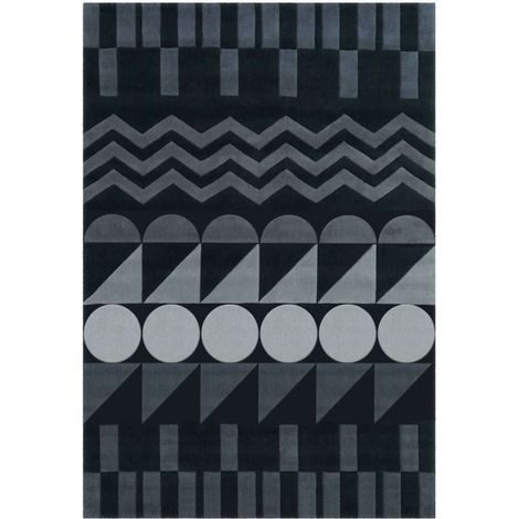 Tapis esprit 3120 anthracite - 170 x 240 cm
