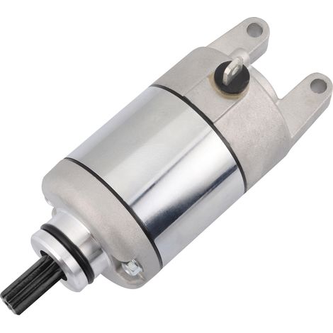 YAMAHA X-MAX300 starter assembly with 9-tooth pinion, compatible with Maxi-Scooter models from 2017 to 2022, starter in original quality.