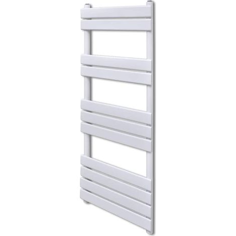 vidaXL Radiateur sèche-serviettes vertical de salle de bain 600x1200mm (1/4)