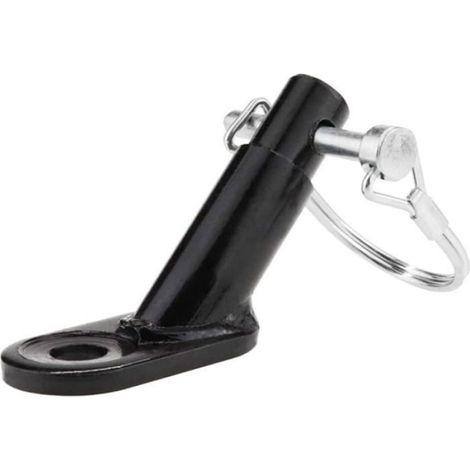 Barre Attelage Vélo - Acier Robuste - Compatible Remorque Cargo et Coupleur Universel - 1 Pièce (1/4)