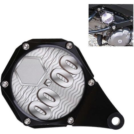 Porte-plaque d'immatriculation étanche pour scooters, quads, cyclomoteurs, VTT et motos (1/4)