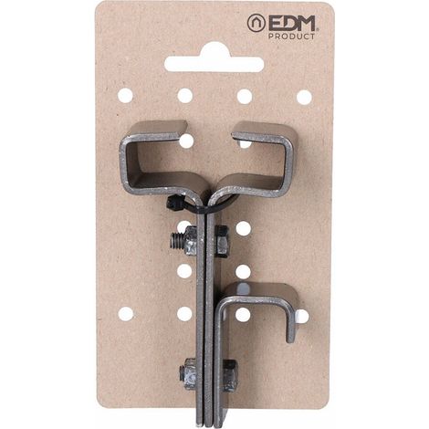 Edm Supporto per travi IPN nero 10 cm robusto (1/2)