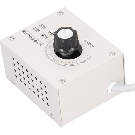 Variateur de tension SCR 4000 W, contrôleur électronique à thyristor, 110/220 V CA, prise UE (1/5)