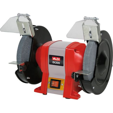 Valex Smerigliatrice da Banco Doppia EX200 400W Rosso 200mm